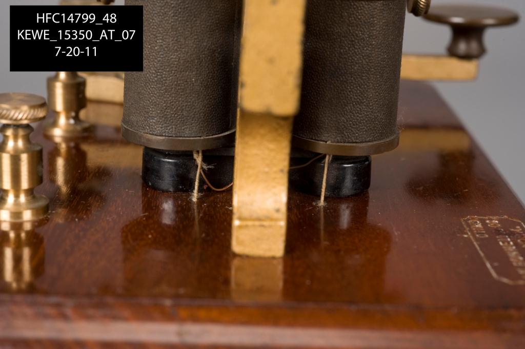 National Park Service Museum Collections - Key, Telegraph Sounder